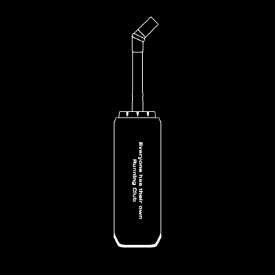 Soft Flask 350ml with Tube